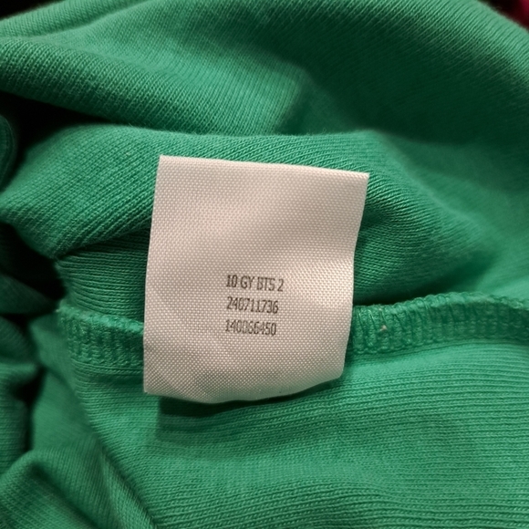 Gymboree girls size 5 green Daddy's Little Charmer embroidered long sleeve shirt - Picture 3 of 3